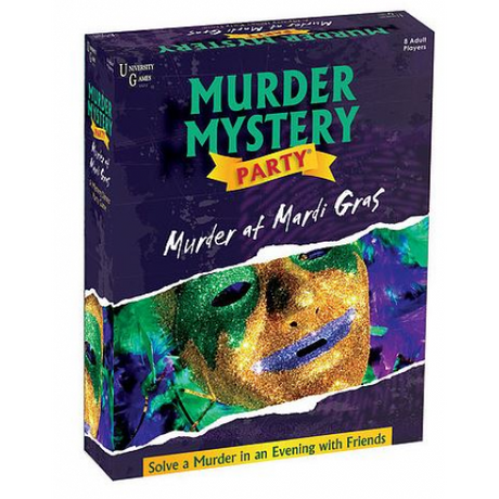 MURDER MYSTERY - MURDER at MARDI GRAS (Case of 4)