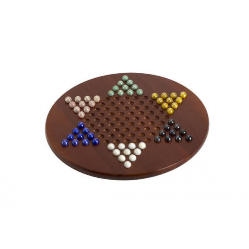15" LARGE CHINESE CHECKERS W/ MARBLES (Case of 6)