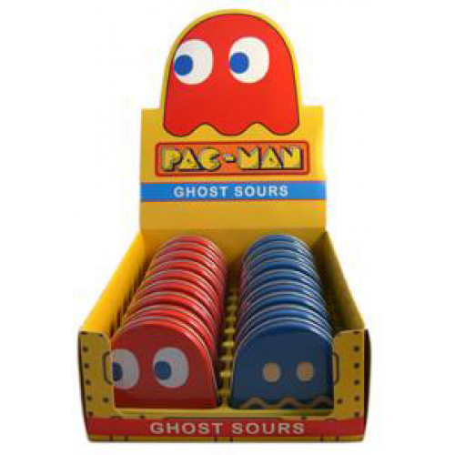 PAC-MAN - GHOST CANDIES - CDU (Case of 18)