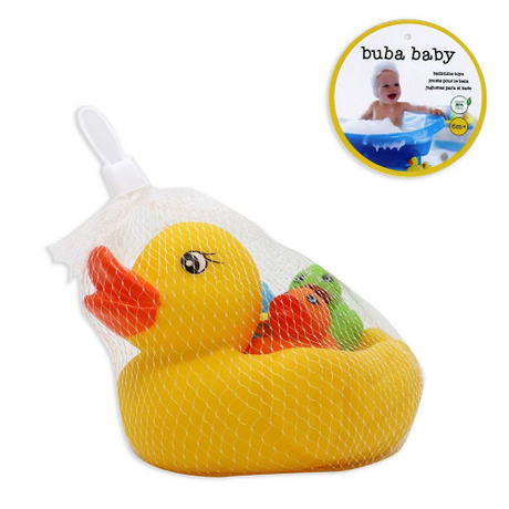 4pk BATH TOYS - DUCK (Case of 36)