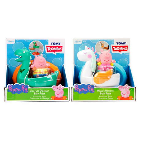 TOOMIES - PEPPA PIG - BATH FLOAT ASST (Case of 6)