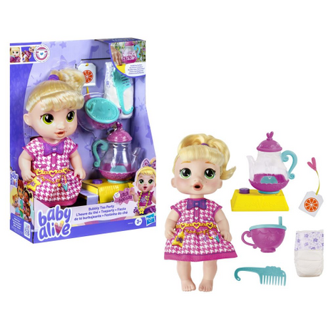 BABY ALIVE - BUBBLY TEA PARTY - BLDH LALA (Case of 2)