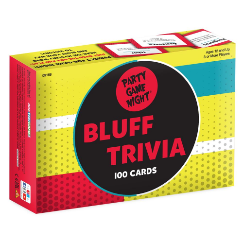 PARTY GAME - NIGHT BLUFF TRIVIA (Case of 6)