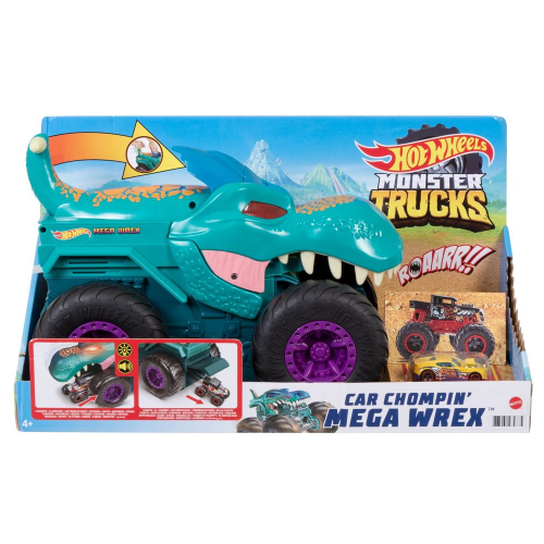 HOT WHEELS - MT CAR-CHOMPIN' MEGA-WREX 
