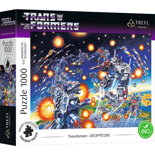 PUZZLE - PRIME TRANSFORMERS DECEPTICONS - 1000pc (Case of 6)