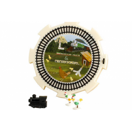 2 IN 1 DOMINO HUB FOR MEXICAN TRAIN & CHICKEN DOM (Case of 24)