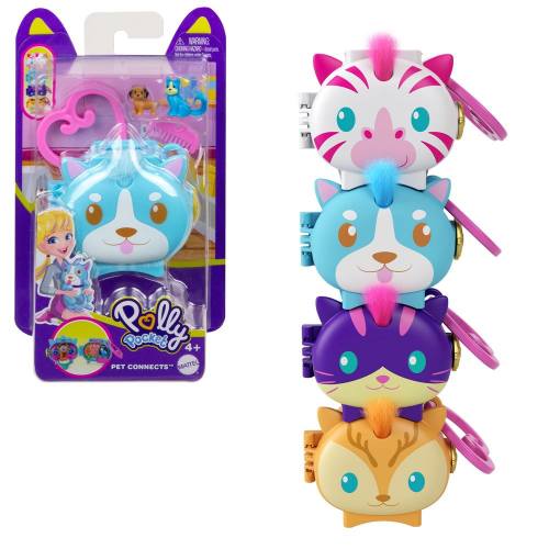 POLLY POCKET - PET CONNECTS ASST (Case of 4)
