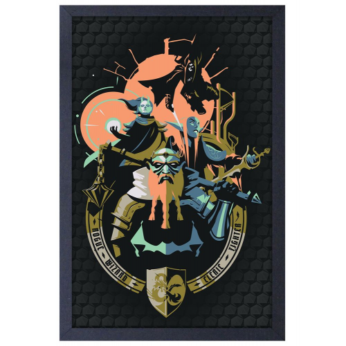 DUNGEONS and DRAGONS - GROUP - 11" x 17" GEL PRINT (Case of 6)