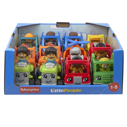 FP - LITTLE PEOPLE - SMALL VEHICLE ASST (Case of 12)