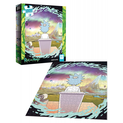 PUZZLE - 1000pc - RICK AND MORTY "SHY POOPER" (Case of 6)