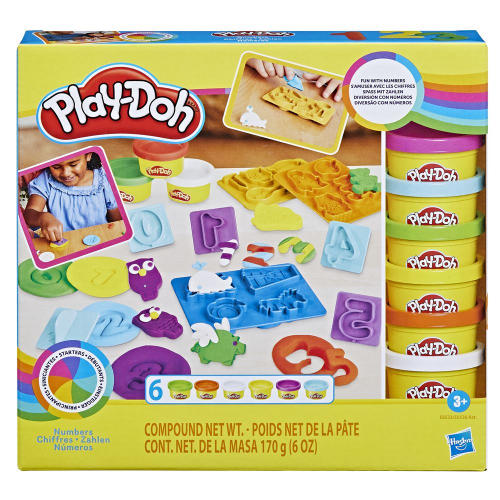 PLAY-DOH - FUNDAMENTALS NUMBERS (Case of 6)