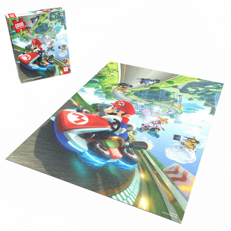 PUZZLE - 1000pc MARIO KART - "ANTI-GRAVITY" (Case of 6)
