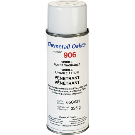 Ardrox® - 906 Water Washable Visible Penetrants, Aerosol Can