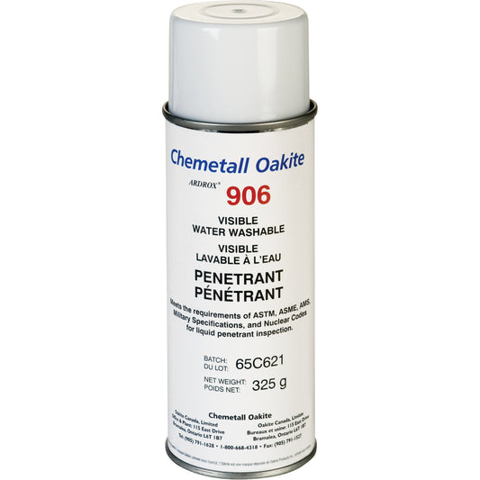 Ardrox® - 906 Water Washable Visible Penetrants, Aerosol Can