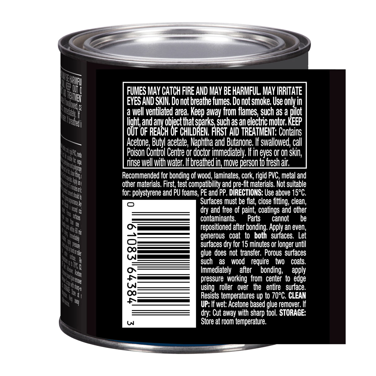 LePage Contact Cement, Light Amber Heavy Duty, 236 ml Can, Pack of 1 LePage