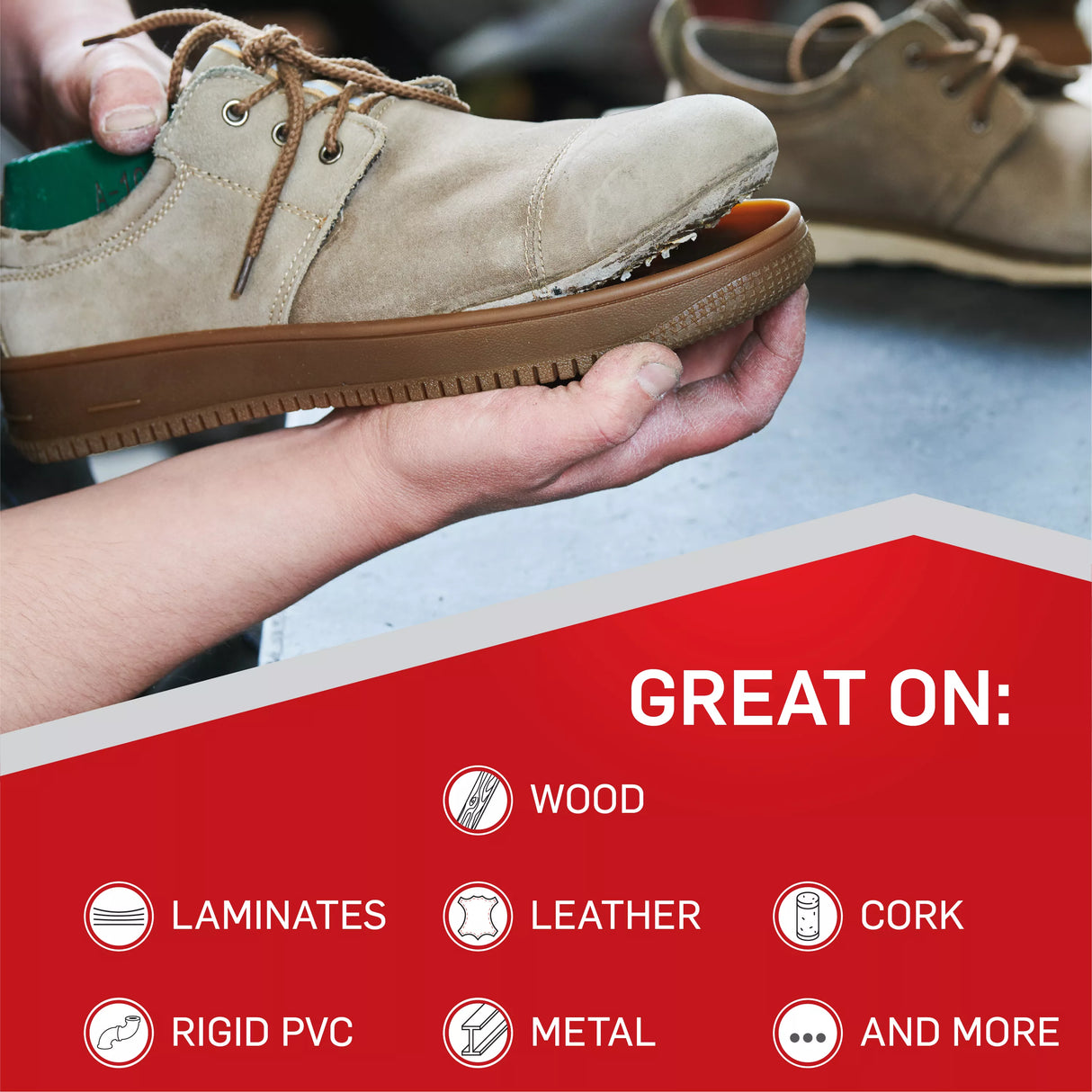 LePage Contact Cement, Light Amber Heavy Duty, 3.8 l Bottle, Pack of 1 LePage