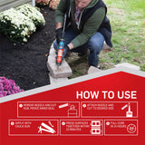 LePage No More Nails Wet Grab Construction Adhesive, White, 266 ml Cartridge, Pack of 1 LePage