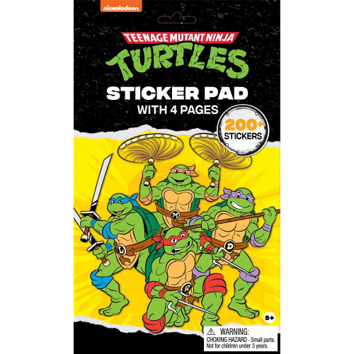 TMNT - STICKER PAD (Case of 6)