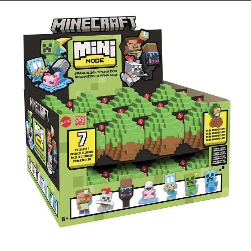 MINECRAFT - MINI MODE SPAWN EGG ASST (Case of 24)