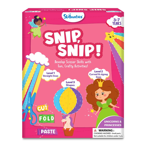 SNIP SNIP - UNICORNS & PRINCESSES - BILINGUAL (Case of 6)