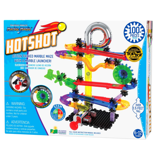 TECHNO GEARS MARBLE MANIA - HOTSHOT - 100pcs (Case of 6)