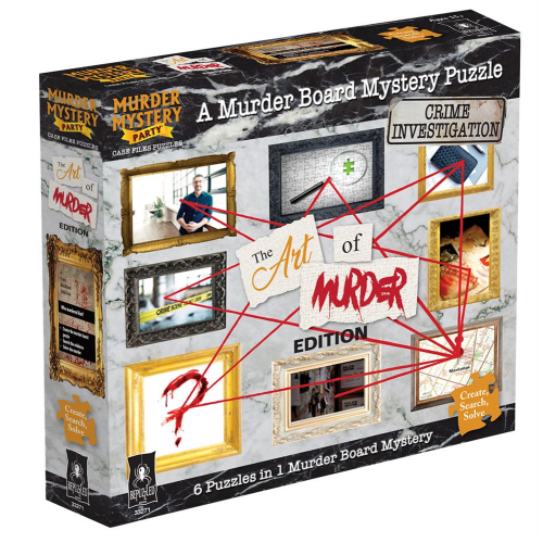 PUZZLE - 750pc - The ART of MURDER (Case of 4)