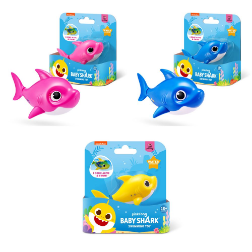 ROBO ALIVE - JUNIOR MINI BABY SHARK S1 BATTERY-POWERED SWIM BATH TOY (Case of 24)