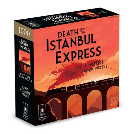 PUZZLE - MYSTERY - Death on the Instabul Express - 1000pc (Case of 4)