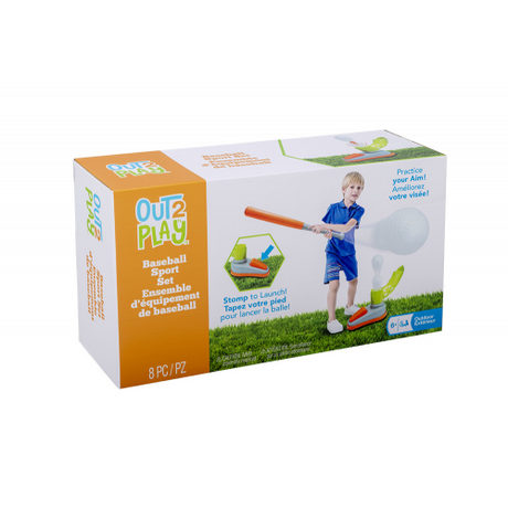 OUT to PLAY - BASEBALL SPORT SET (Case of 4)