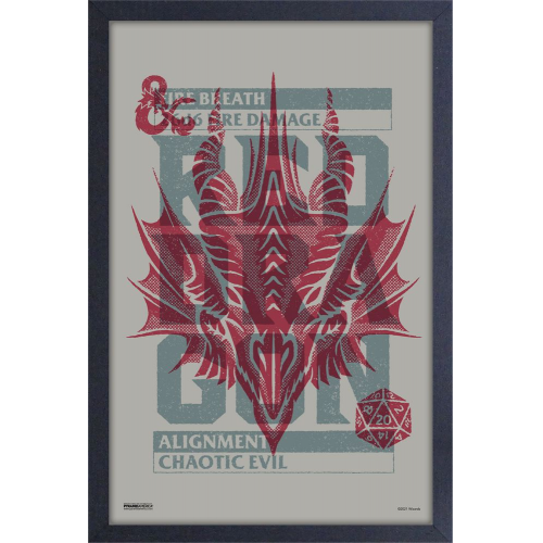 DUNGEONS and DRAGONS - CHAOTIC EVIL - 11" x 17" GEL PRINT (Case of 6)