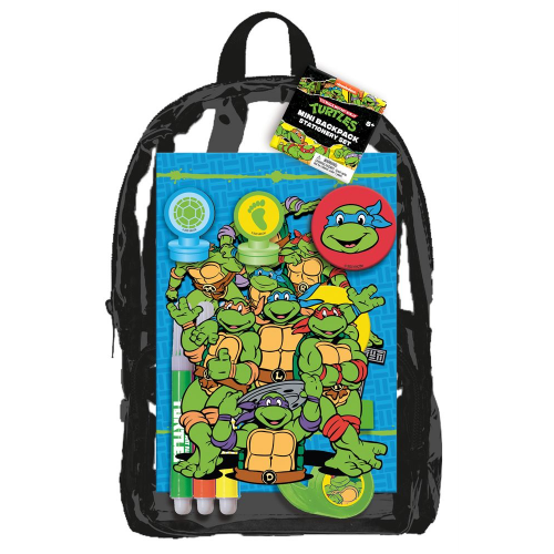TMNT - MINI BACK PACK STATIONARY SET (Case of 6)