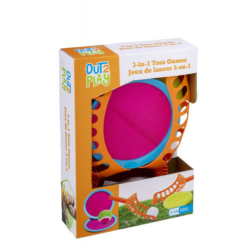 OUT to PLAY - 3-in-1 COMBO SET TOSS GAMES (Case of 4)