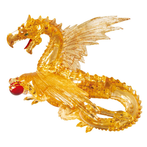 DRAGON (GOLDEN), DELUXE CRYSTAL PUZZLE (Case of 6)