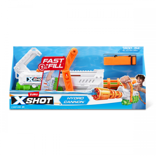 ZURU - X-SHOT - FAST-FILL HYDRO CANNON WATER BLASTER (Case of 4)
