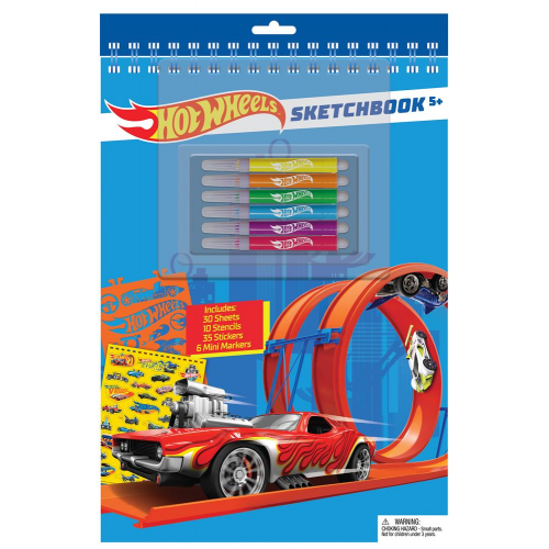 HOT WHEELS - SKETCHBOOK (Case of 6)