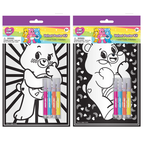 CARE BEARS - VELVET POSTER KIT (Case of 12)
