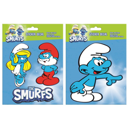 SMURFS - STICKER DECAL (Case of 6)