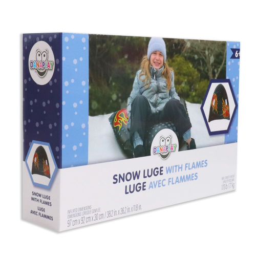 GO! ZONE - SNOW LUGE WITH FLAMES (Case of 6)