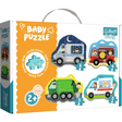 PUZZLE - BABY CLASSIC - VEHICLES and JOBS (Case of 6)
