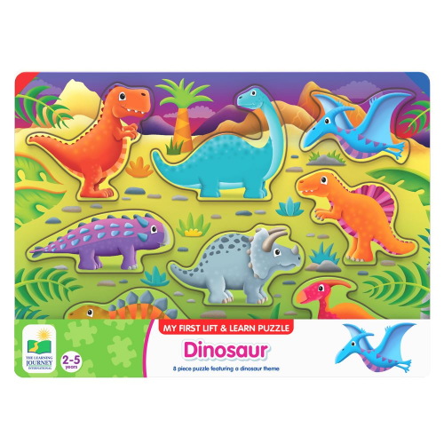 MY FIRST LIFT & LEARN - DINOSAURS (Case of 12)