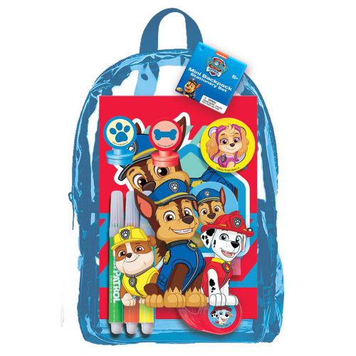 PAW PATROL - MINI BACK PACK STATIONARY SET (Case of 6)