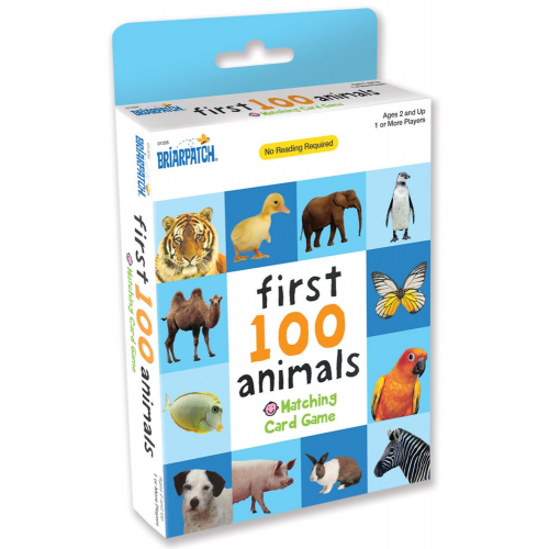 BRIARPATCH - FIRST 100 - ANIMALS - CARD GAME (Case of 12)