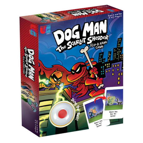 DOG MAN SCARLET SHEDDER FLIP-O-RAMA GAME (Case of 4)