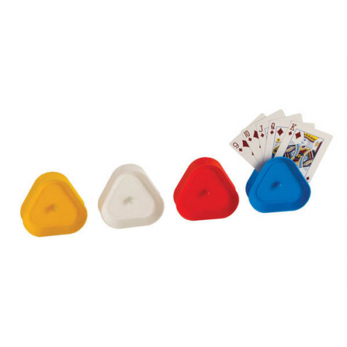 4PC TRIANGULAR CARD HOLDER (Case of 72)