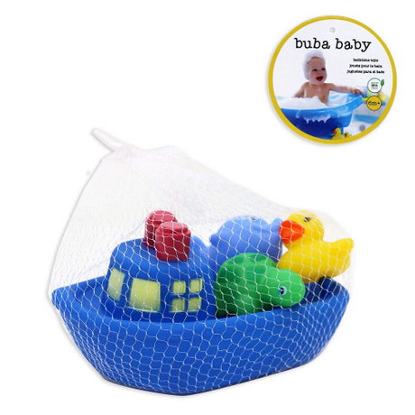 4pk BATH TOYS - BOAT (Case of 36)
