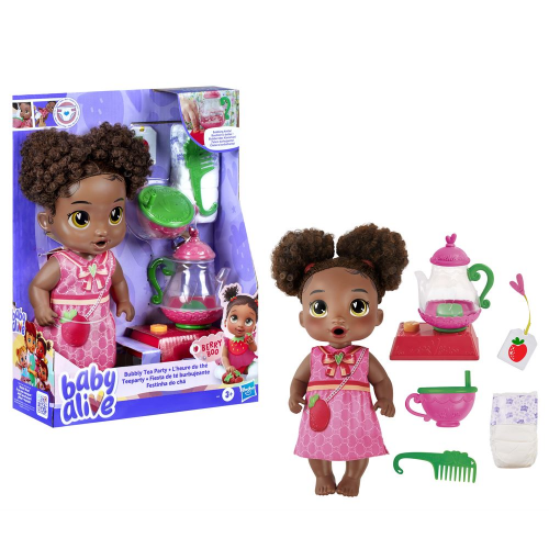 BABY ALIVE - BUBBLY TEA PARTY - BLKH BERRY (Case of 2)