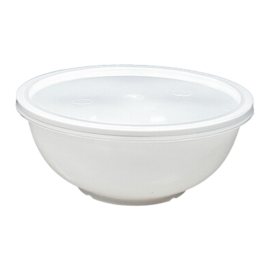 32oz White Microwaveable Plastic Bowl - 300/case