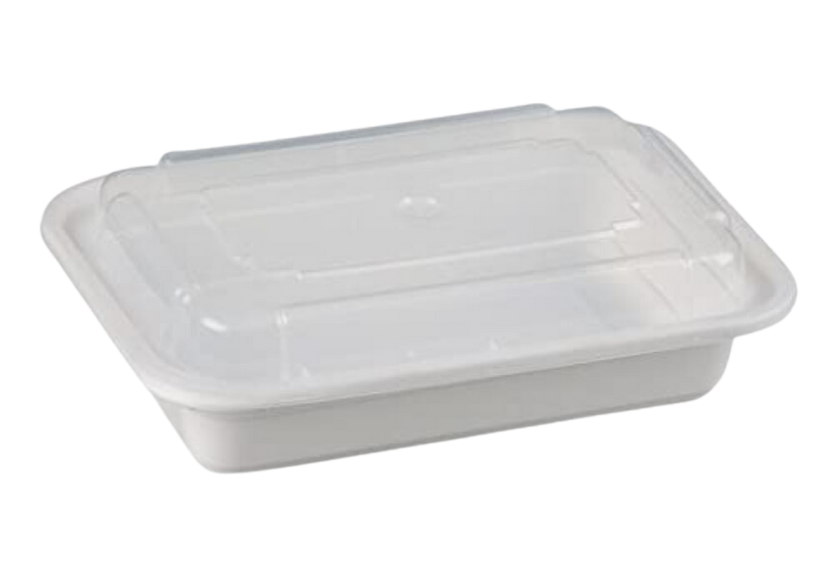 26oz Rectangular Pulp Container - 400 pcs