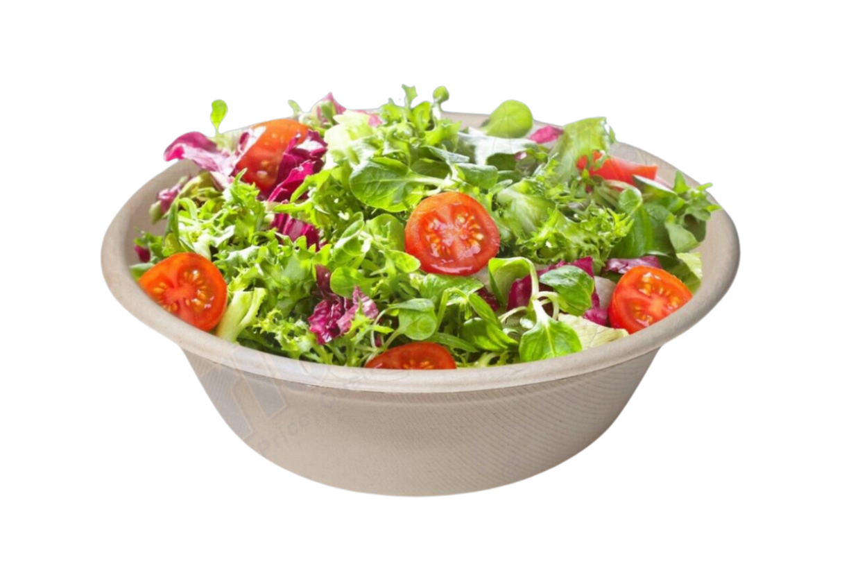 24 oz, 7.9' x 2' Round Pulp Container - 500pcs