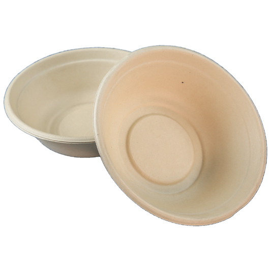 32oz Round Pulp Container - 500 pcs